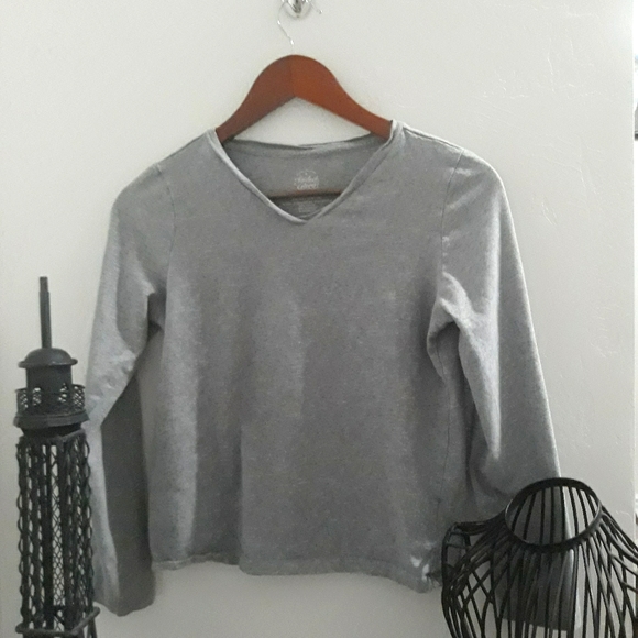 Faded Glory Tops - Long sleeve gray shirt